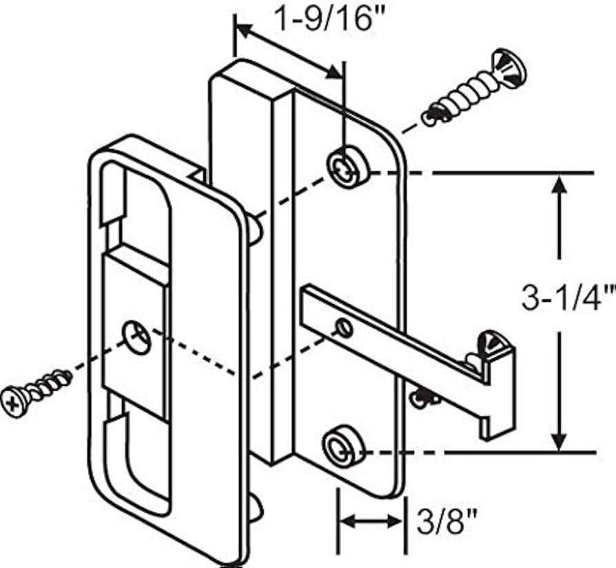 screen door parts diagram