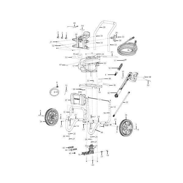 pressure washer parts diagram