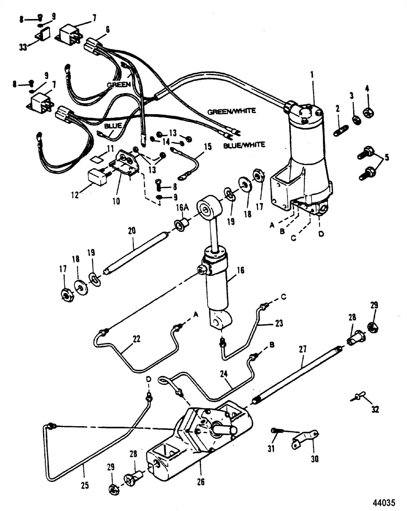 90 hp mercury outboard motor parts diagram