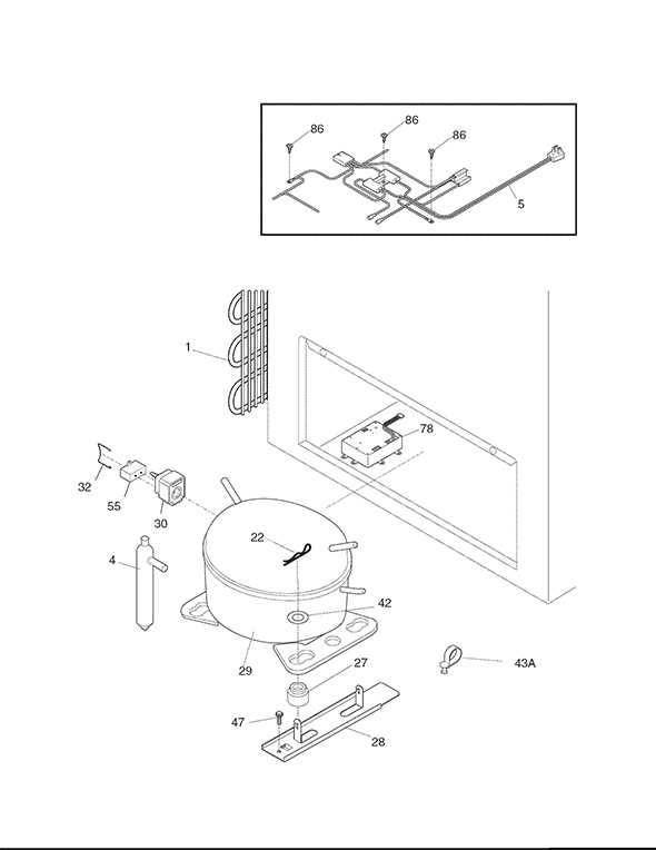 kenmore chest freezer parts diagram