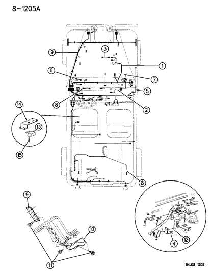 1994 jeep wrangler parts diagram