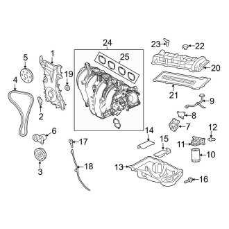 ford focus engine parts diagram