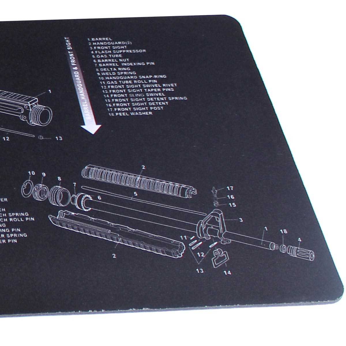 ar 15 exploded parts diagram