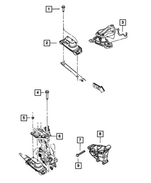 2016 chrysler town and country parts diagram