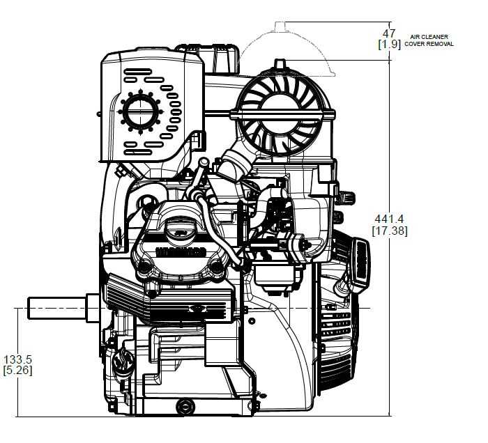 briggs and stratton vanguard 14 hp parts diagram