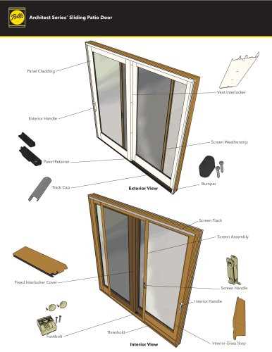 pella storm door parts diagram