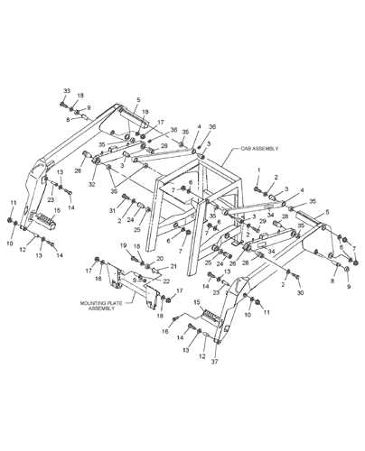 kubota skid steer parts diagram