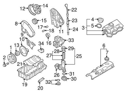 vw 2.0 tdi engine parts diagram