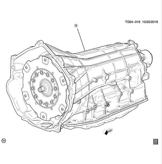 gm transmission parts diagram