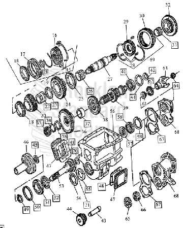 gm transmission parts diagram