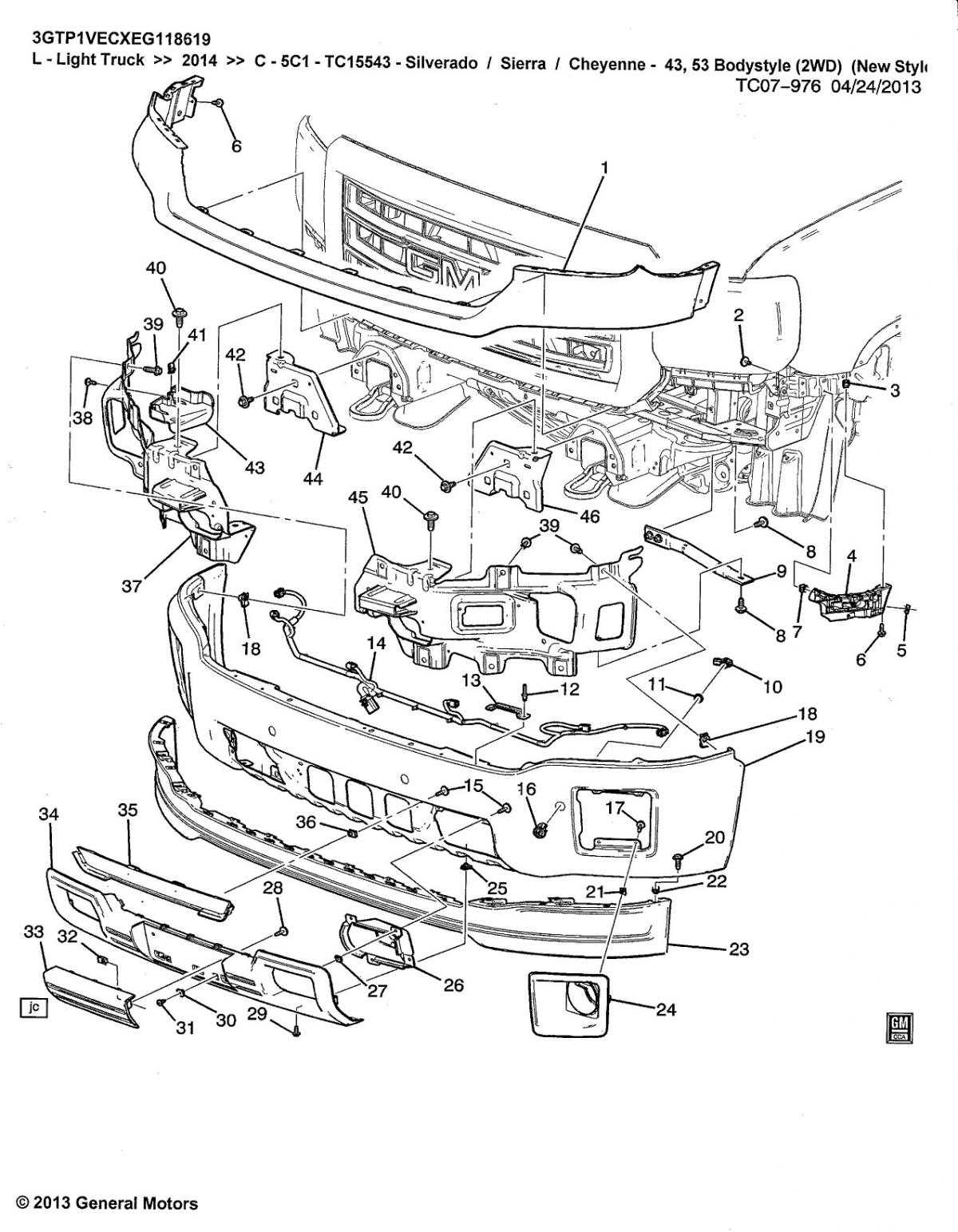 gmc parts diagram online