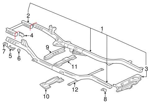 2003 gmc envoy parts diagram