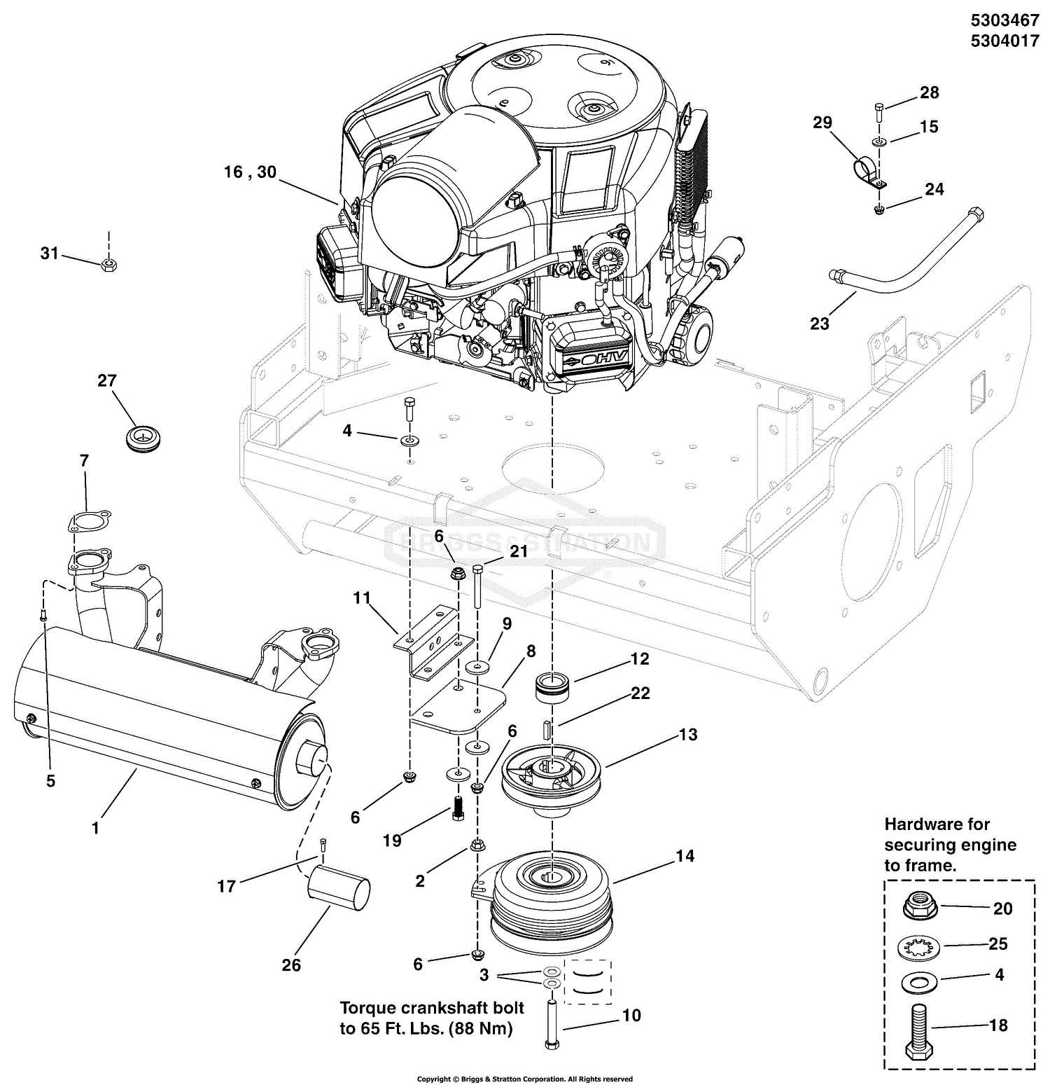 zero turn mower parts diagram