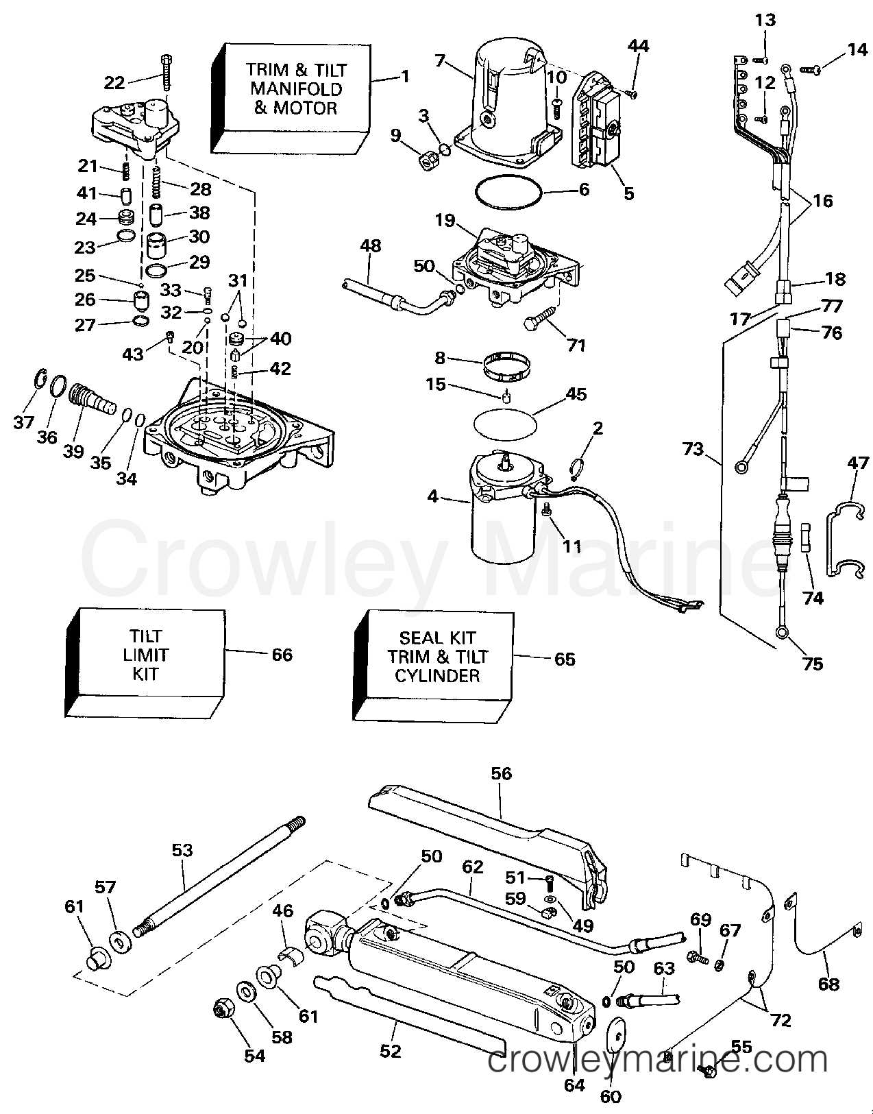 volvo penta 4.3 parts diagram