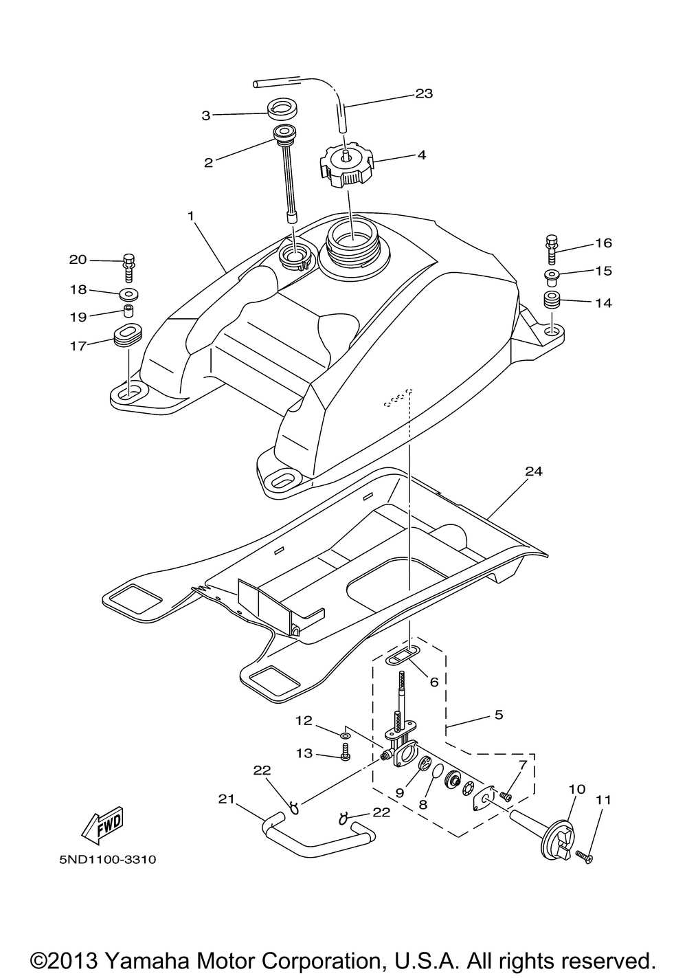 yamaha kodiak 450 parts diagram