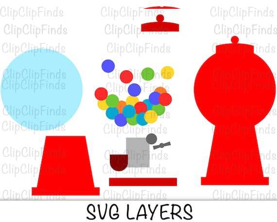 gumball machine parts diagram