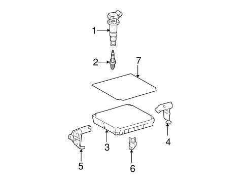 2007 toyota corolla parts diagram