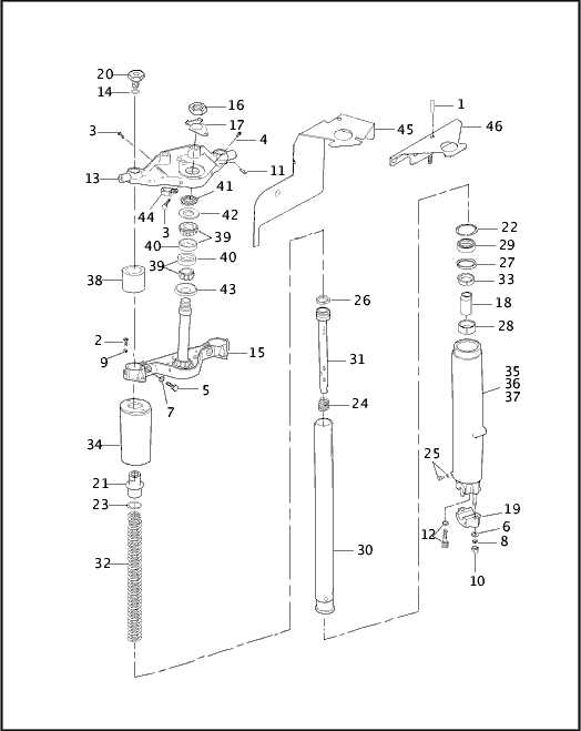 harley davidson road king parts diagram