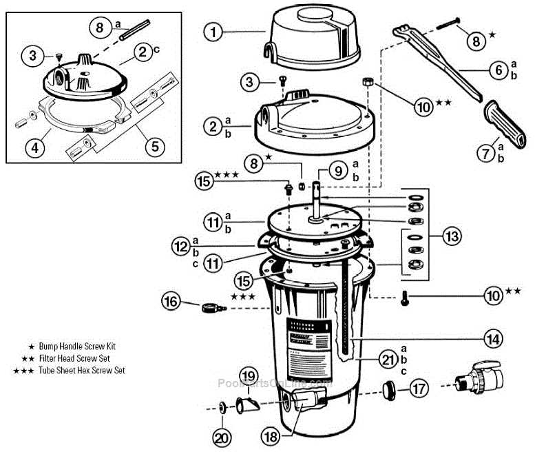 hayward aqua rite parts diagram