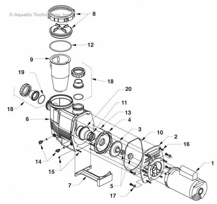 jandy pool heater parts diagram