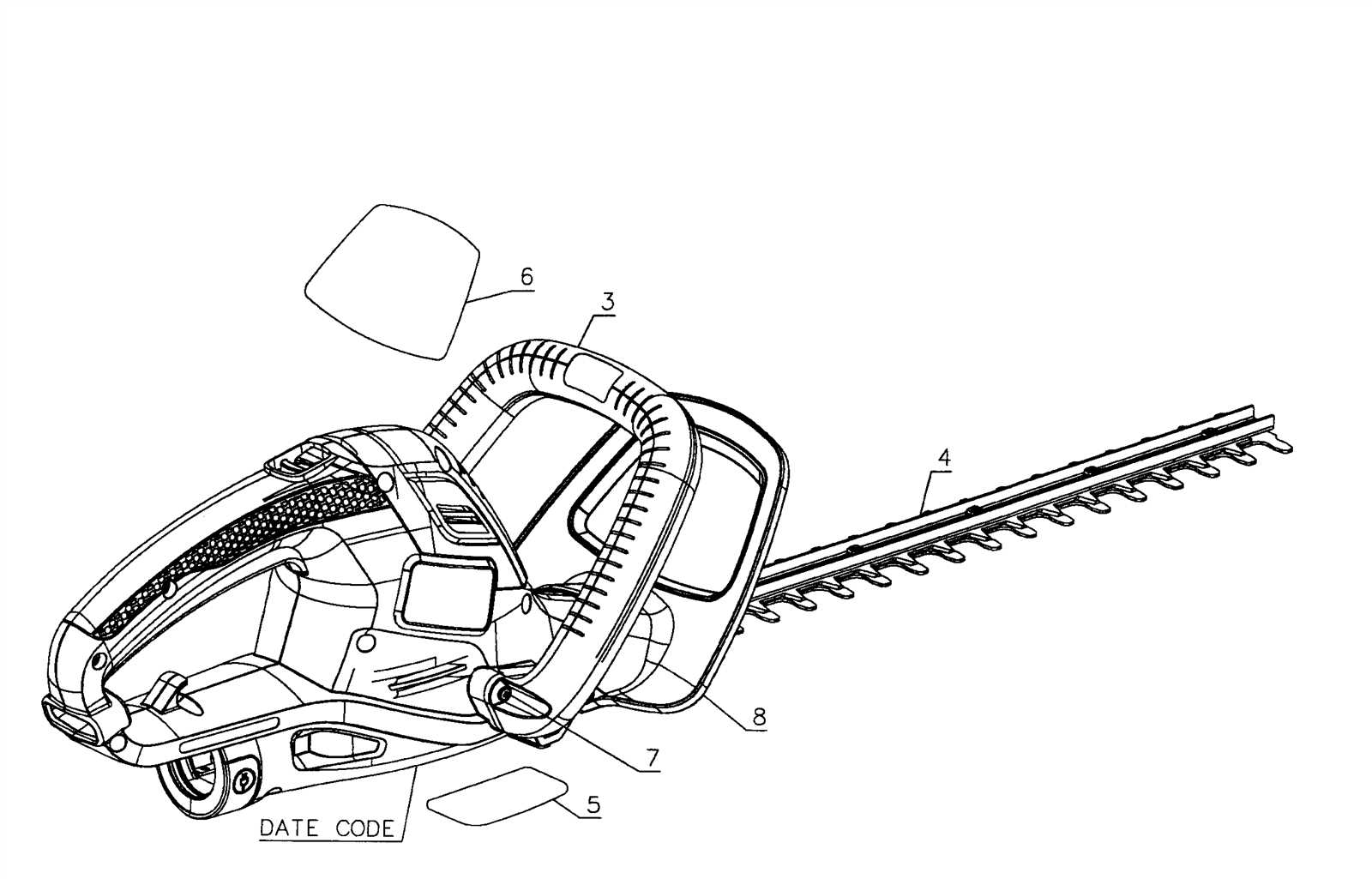 black and decker grass hog parts diagram