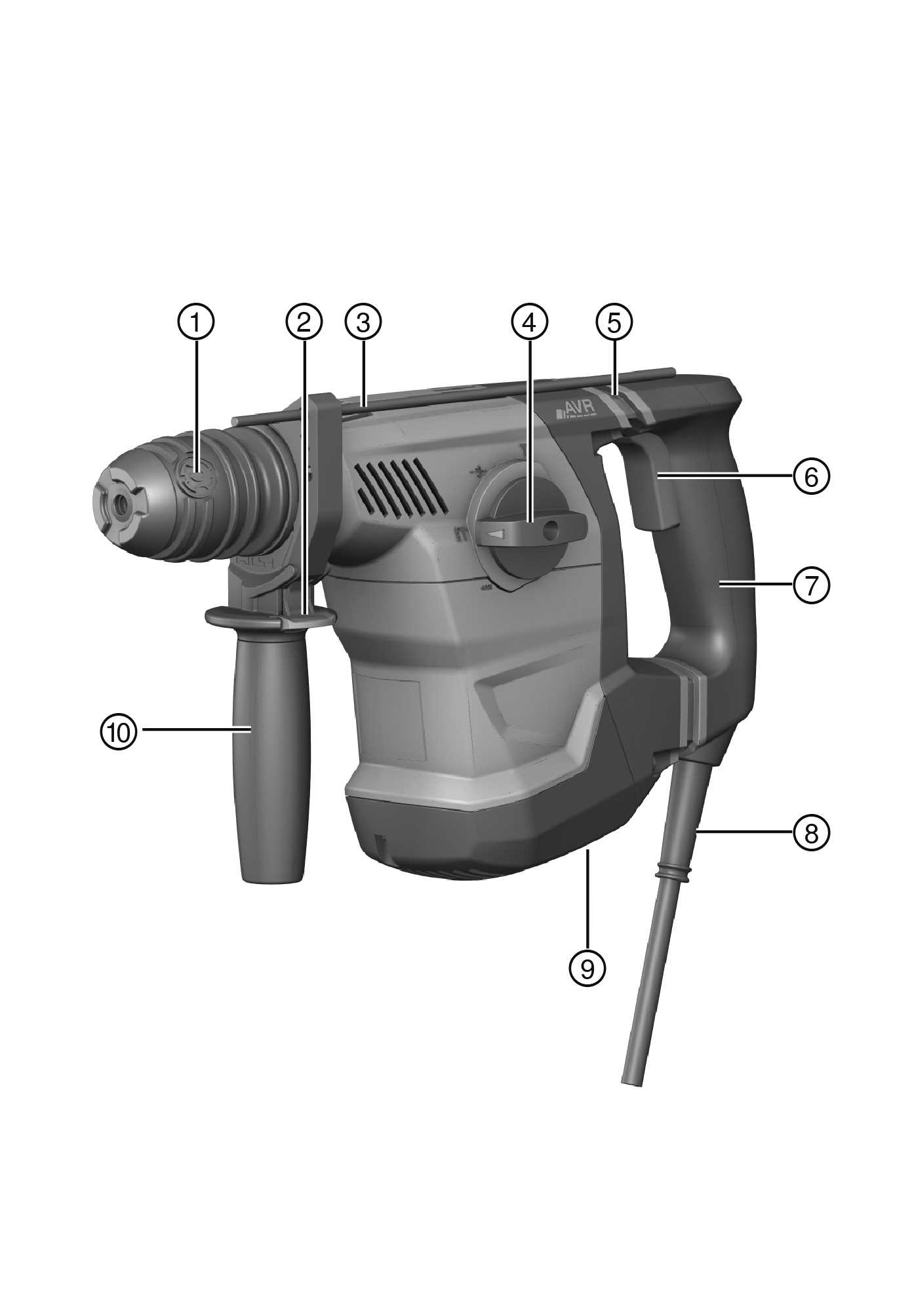 hilti te 7 parts diagram