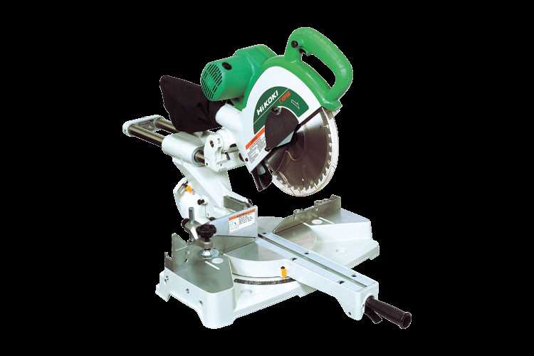 hitachi miter saw parts diagram