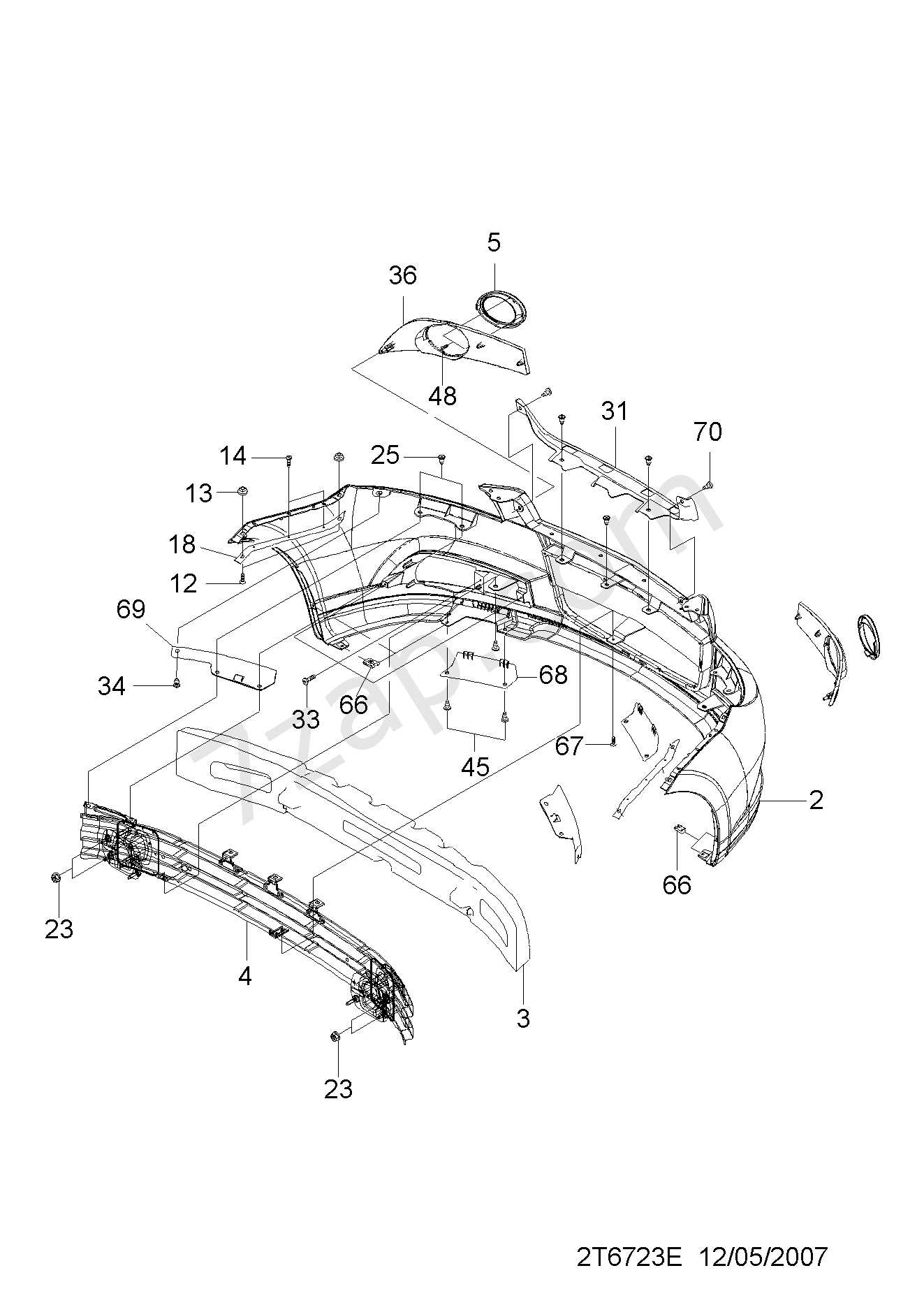 chevrolet aveo parts diagram