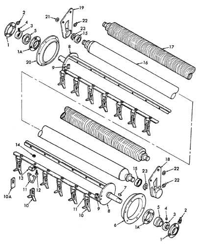 flail mower parts diagram