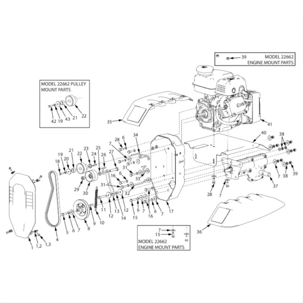 yard machine tiller parts diagram