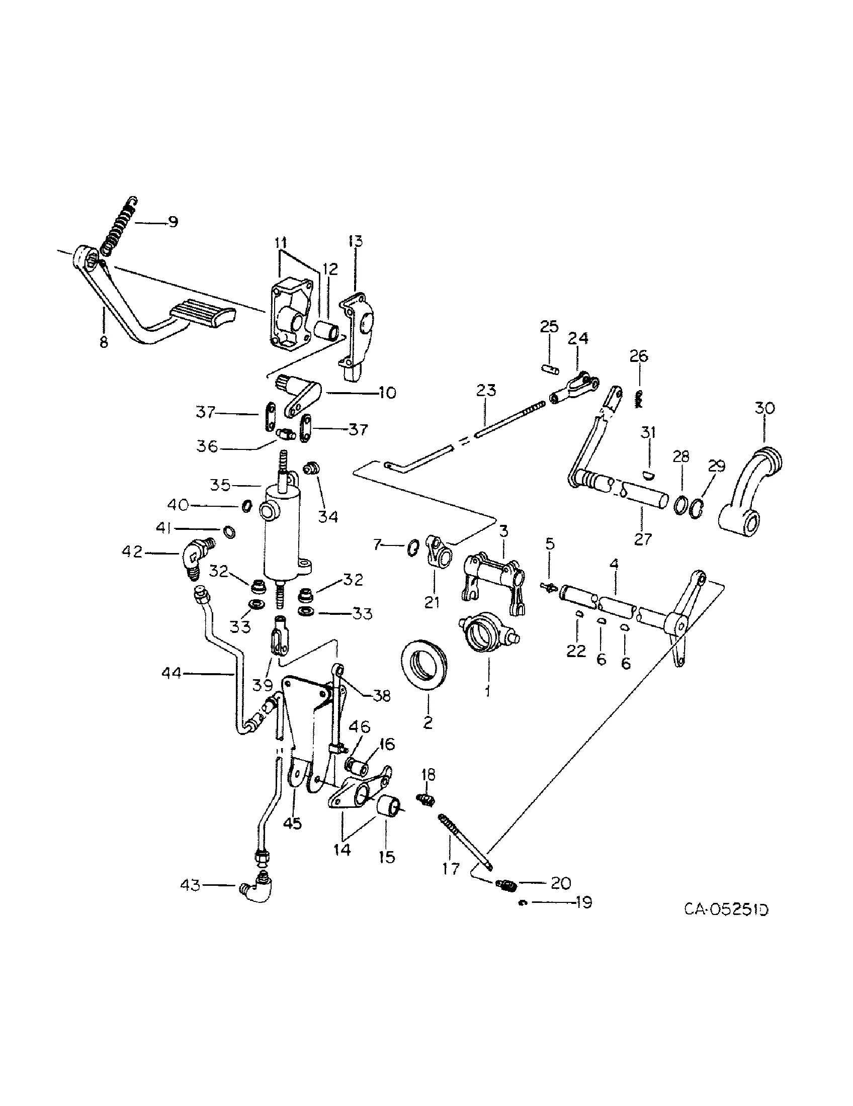 international 1086 parts diagram