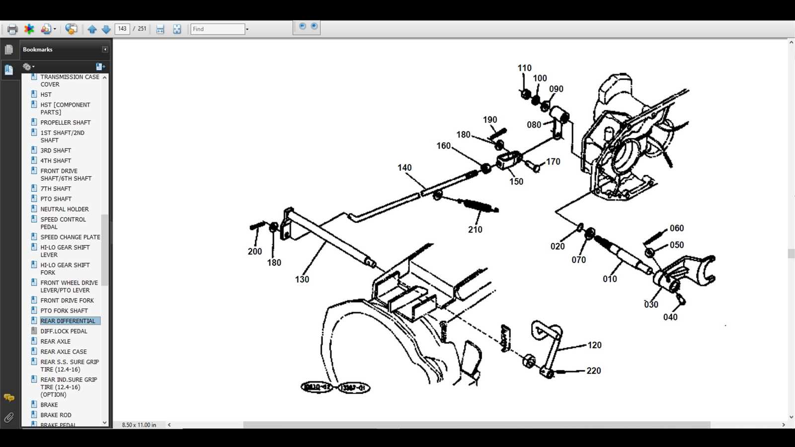 kubota b20 parts diagram