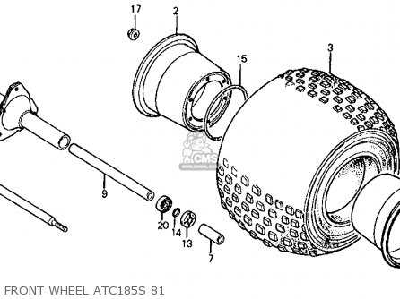 honda 185s parts diagram