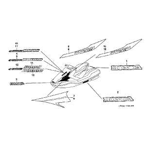 honda aquatrax parts diagram