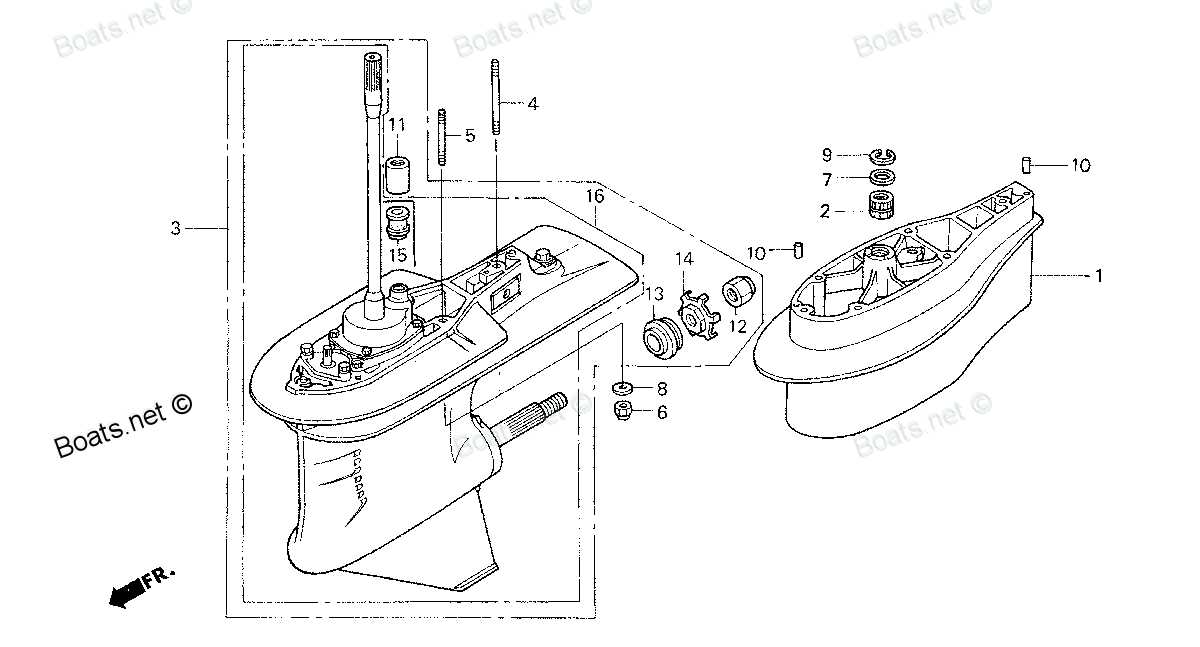 honda bf90a parts diagram