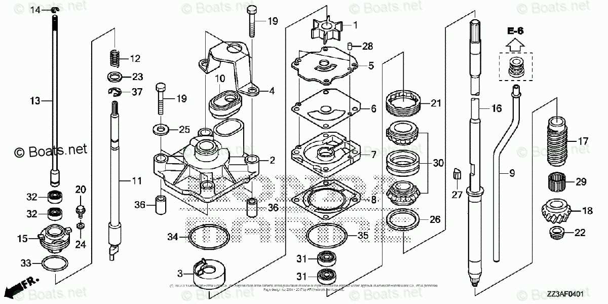 honda bf90a parts diagram