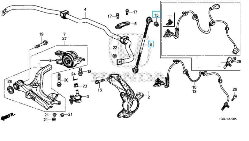 honda civic 2017 parts diagram