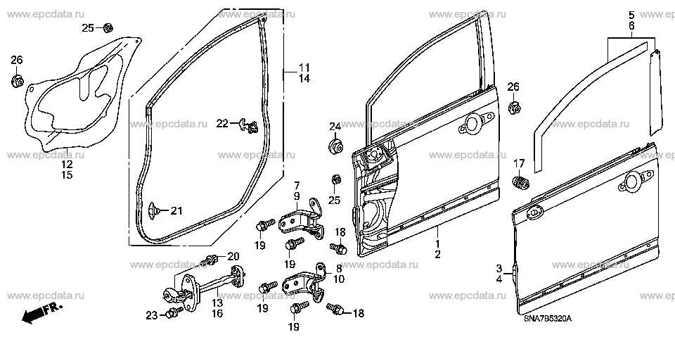 honda civic 2017 parts diagram