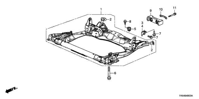 honda civic suspension parts diagram