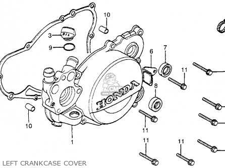 honda cr250 parts diagram