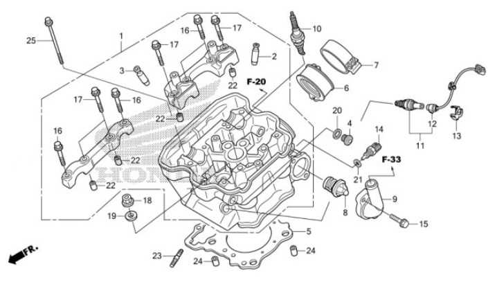 honda crf250l parts diagram