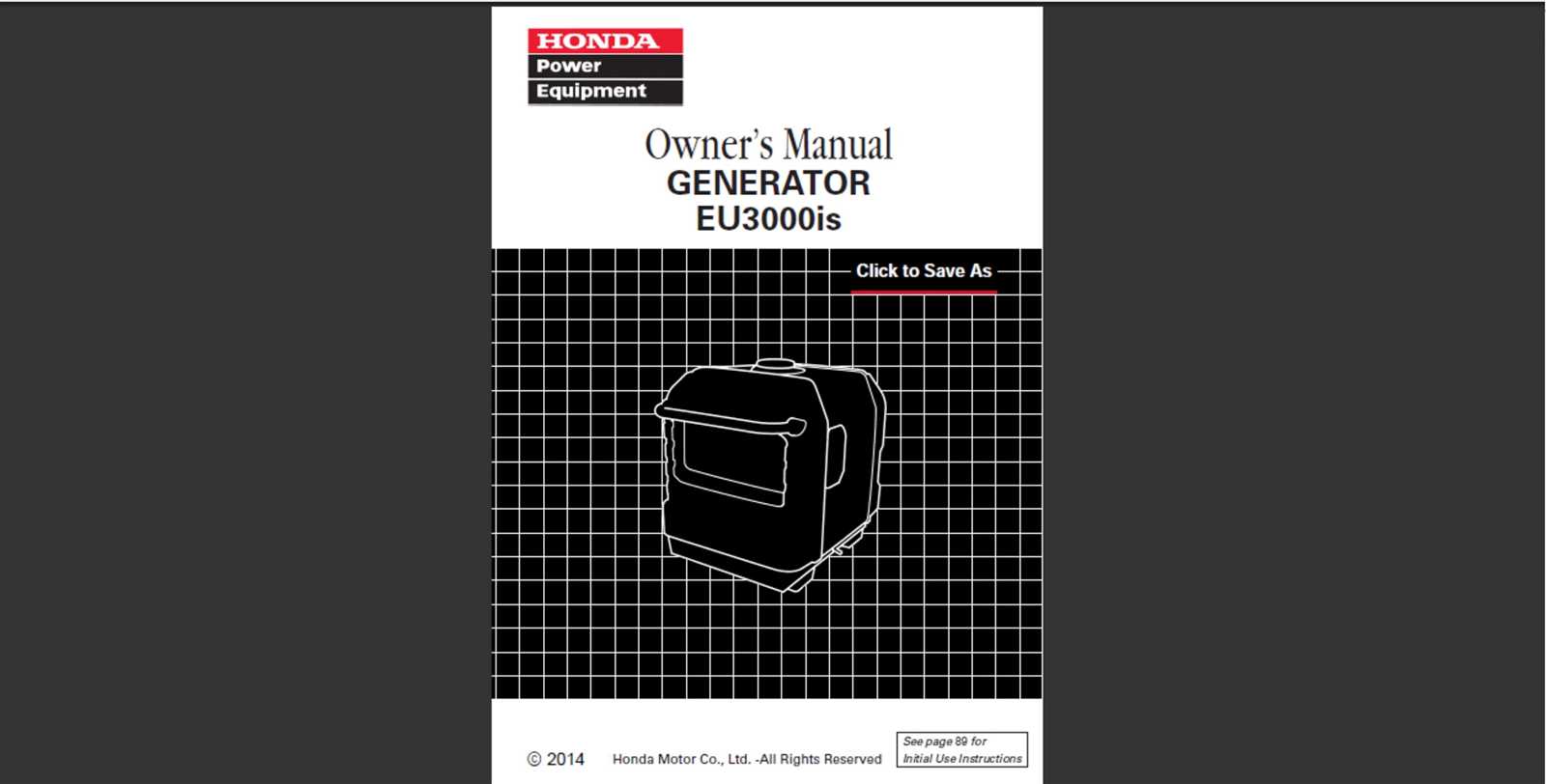 honda eu3000 parts diagram