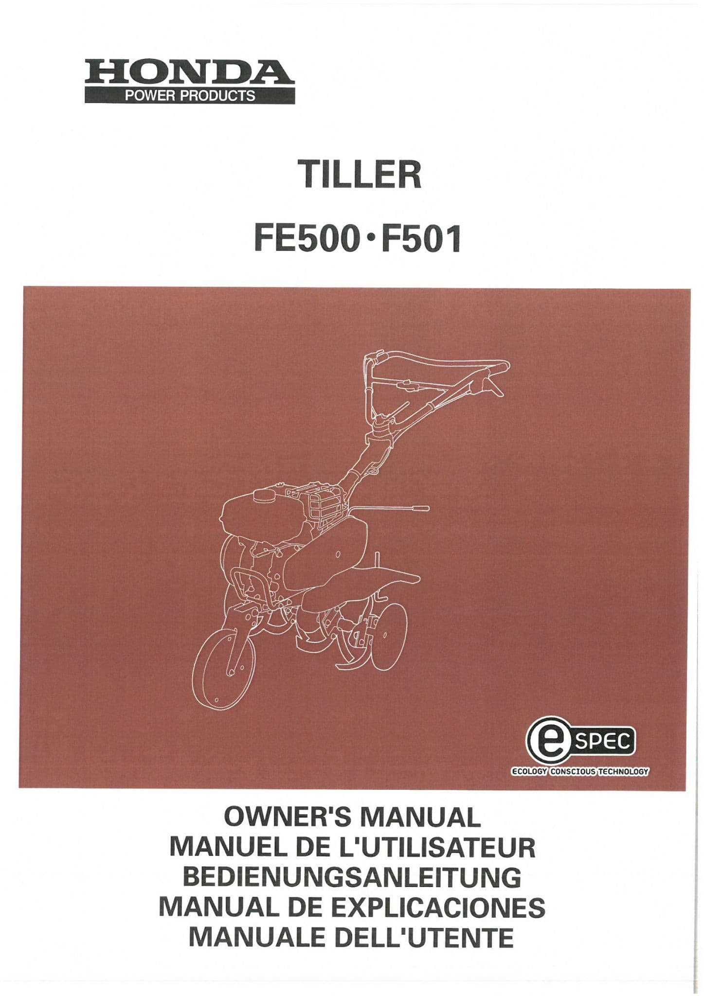 honda f501 parts diagram