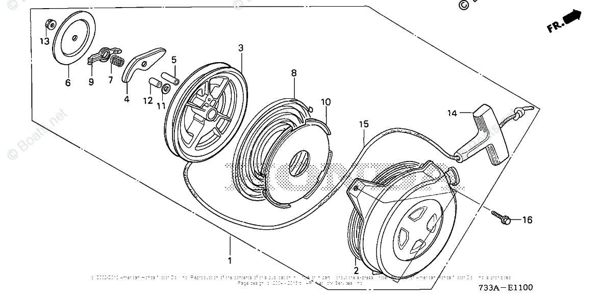 honda f501 parts diagram