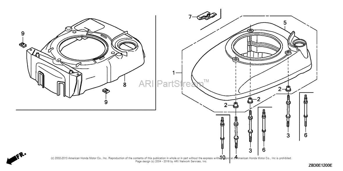 honda gcv190 parts diagram