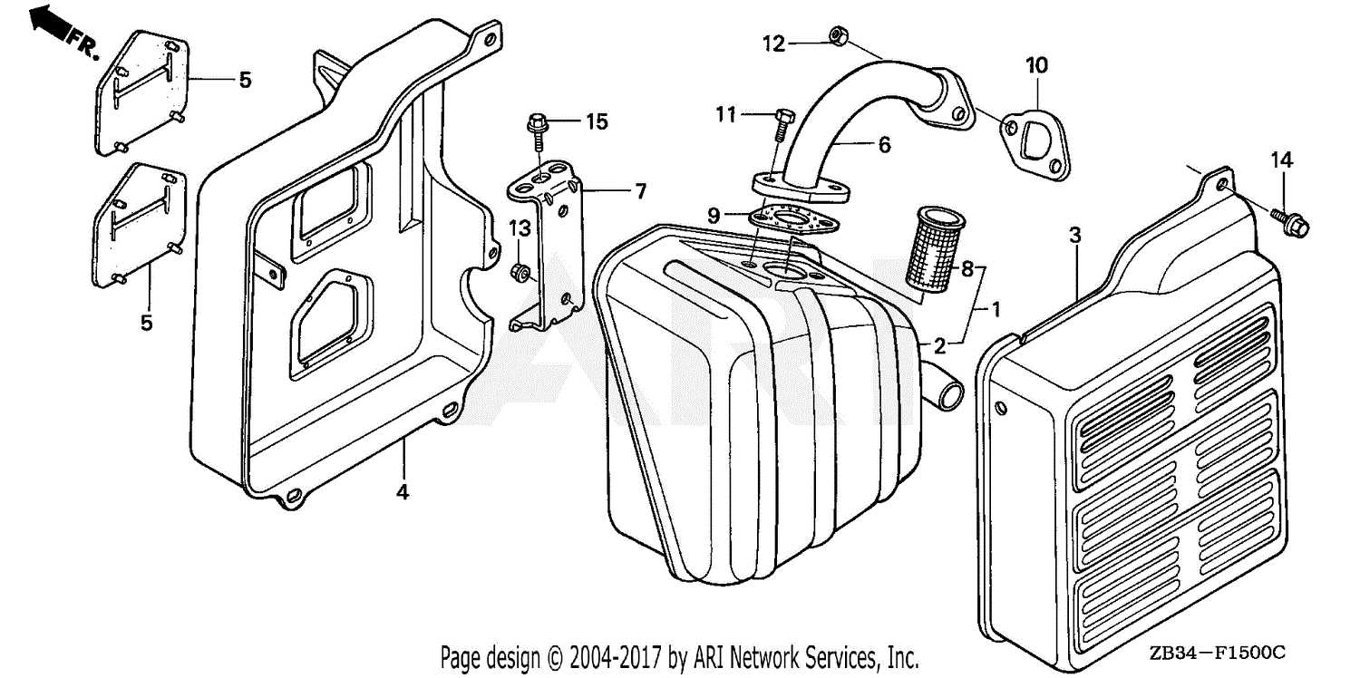 honda gx140 parts diagram