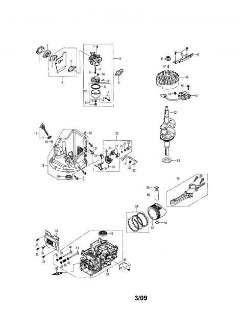 honda gx160 engine parts diagram