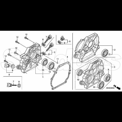 honda gx200 parts diagram