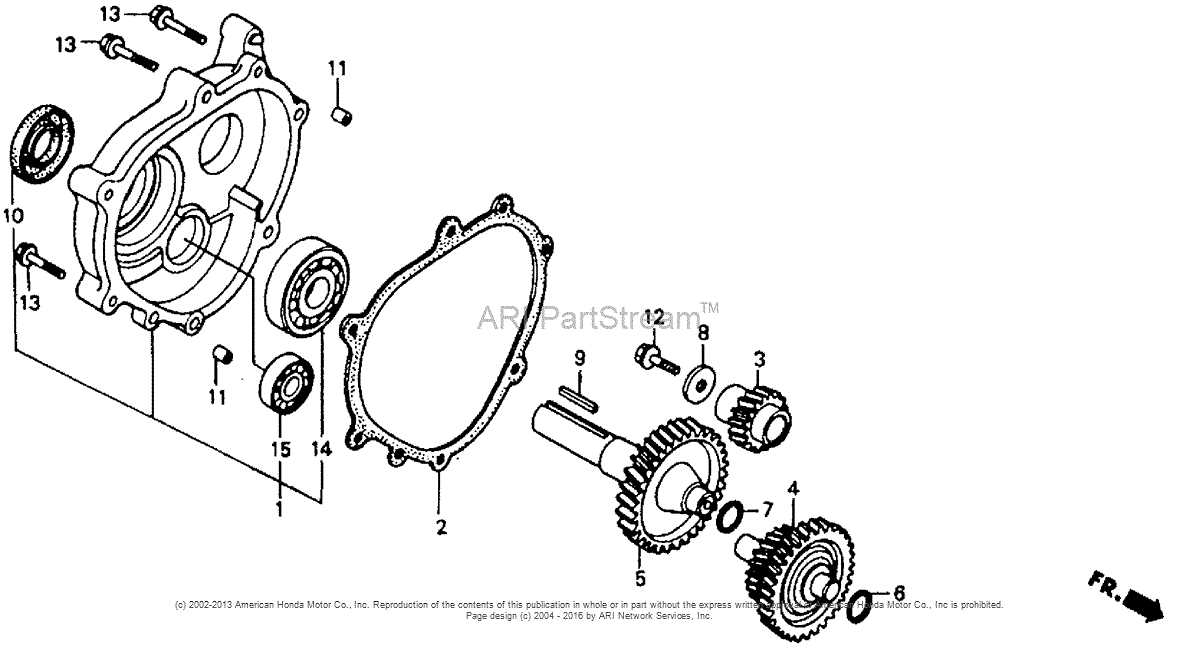 honda gx240 engine parts with diagram