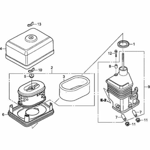 honda gxh50 parts diagram